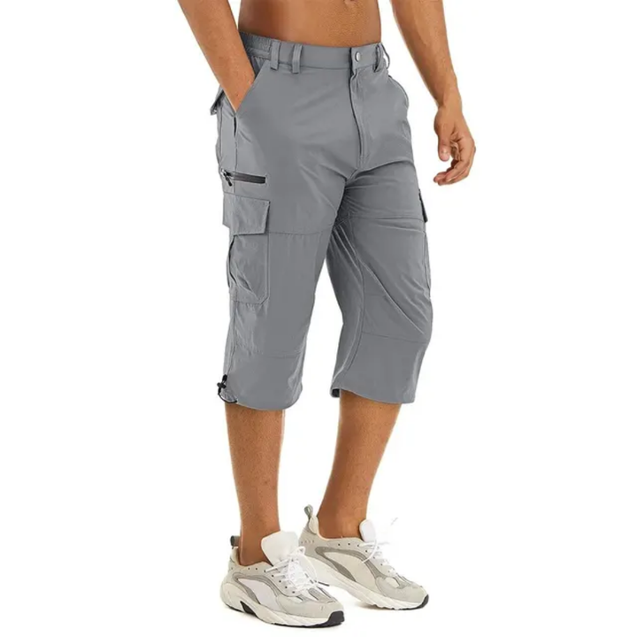 Lekkie outdoorowe szorty cargo z kieszeniami – TrailCore Lite-S-Trend Polska