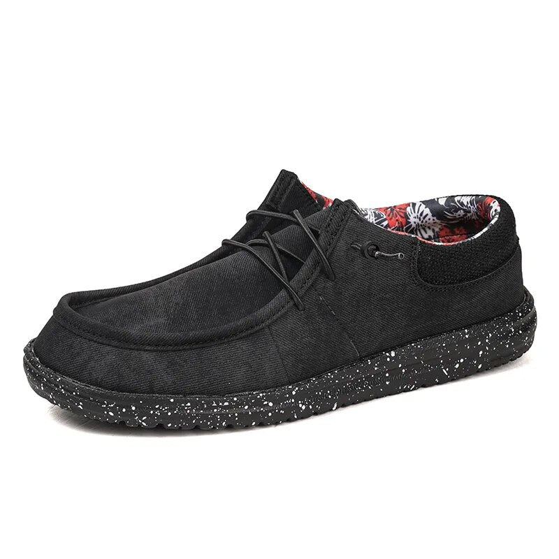 Letnie męskie loafersy – Tobias-Czarny-40-Trend Polska