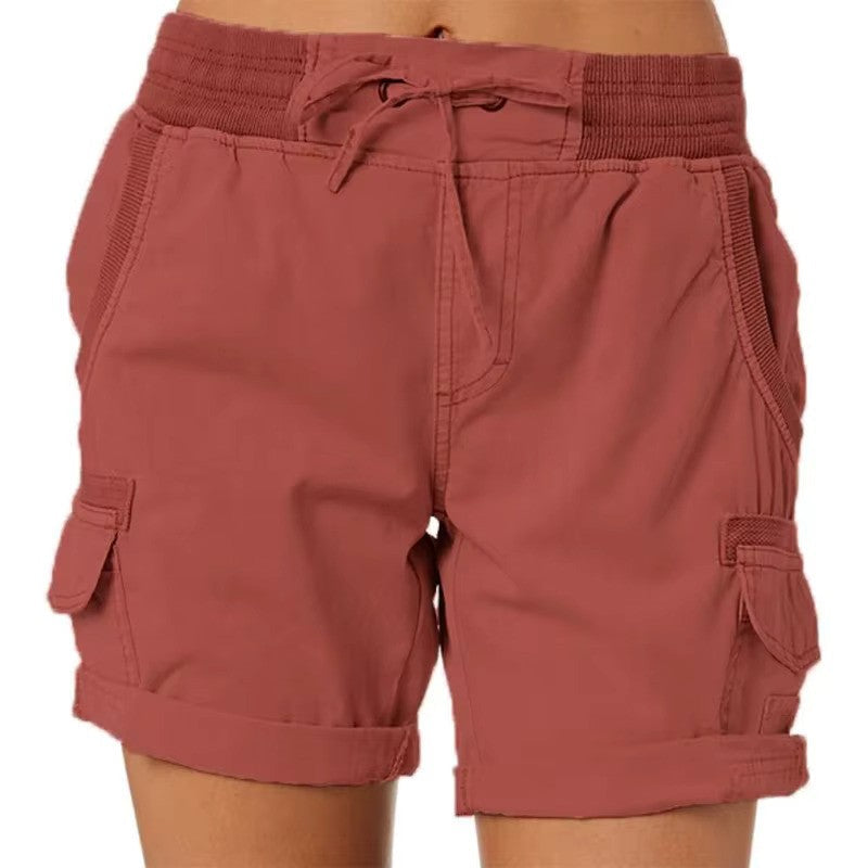 Letnie szorty plażowe z stylem – Chloe-Rot-S-Trend Polska