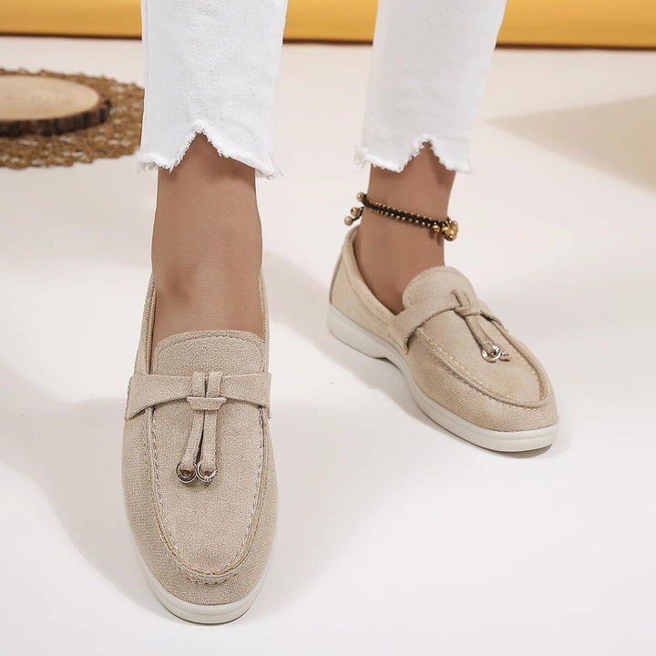 Loafers Komfortowe - Avery-Khaki-36-Trend Polska