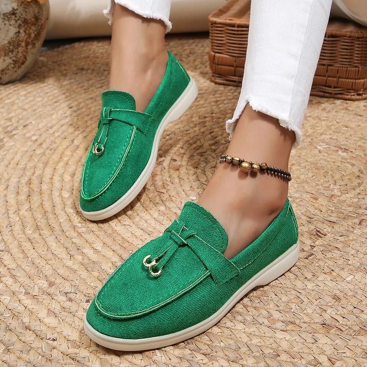 Loafers Komfortowe - Avery-Zielony-36-Trend Polska