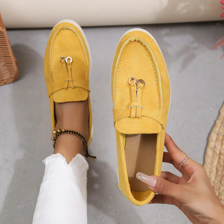 Loafers Komfortowe - Avery-Żółty-36-Trend Polska