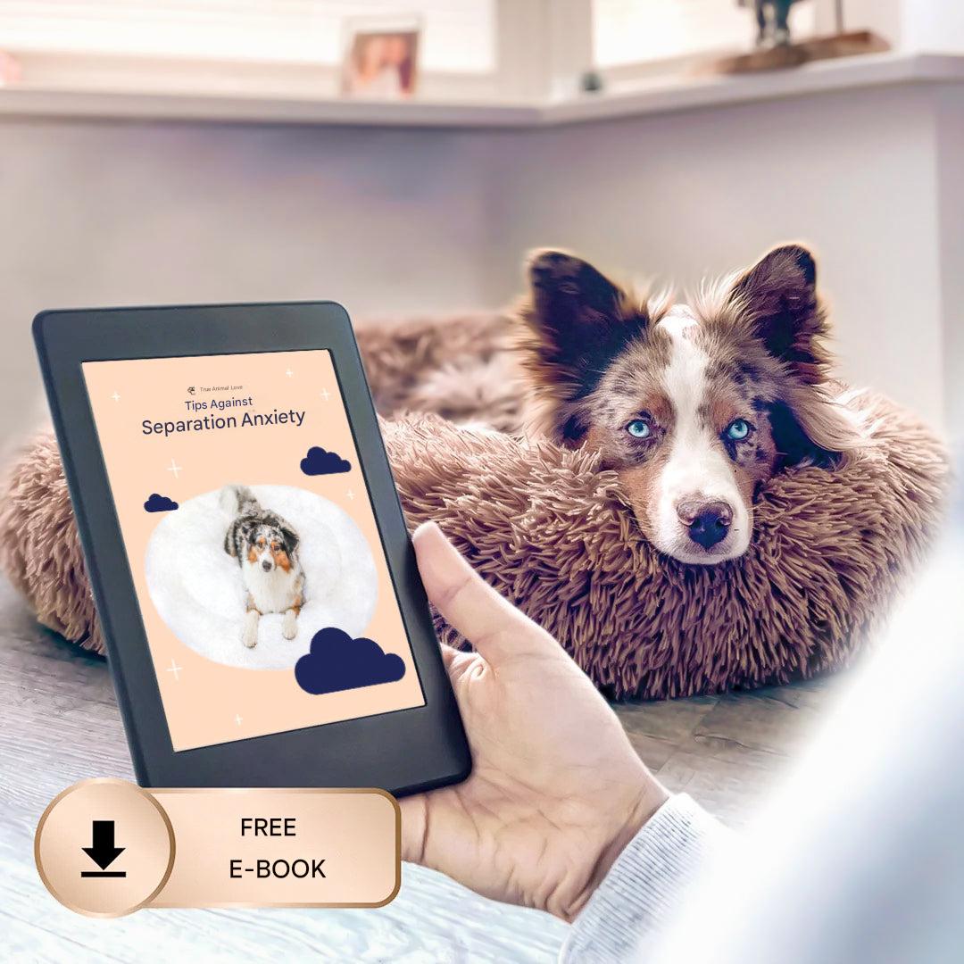 Łóżko dla psa Fluffy Plus - Oryginał-Szary-XXS - 50cm-Trend Polska