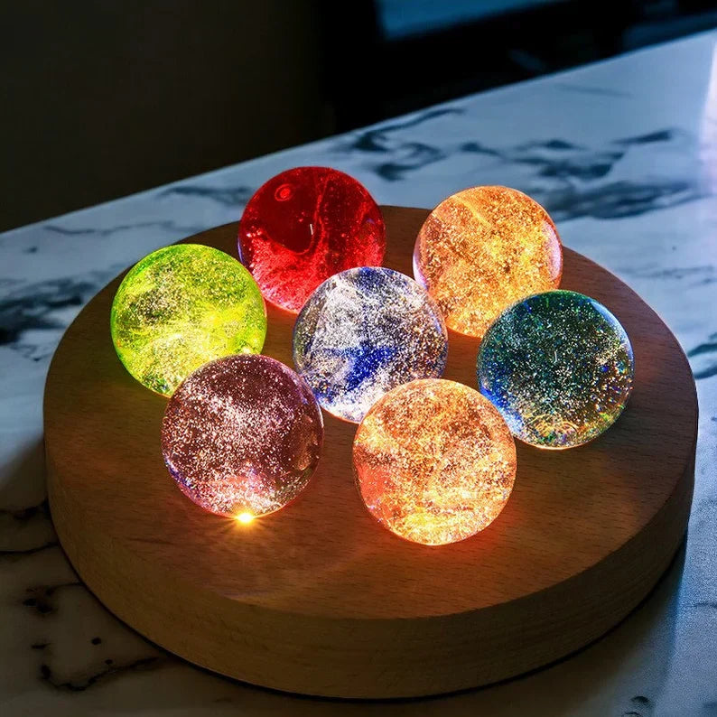 Lśniące Kosmiczne Kryształy - AstroGlow Orby-Prostokąt-Trend Polska