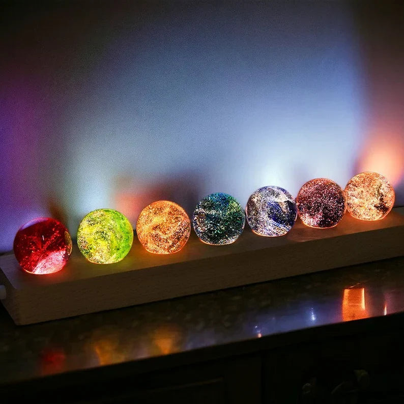 Lśniące Kosmiczne Kryształy - AstroGlow Orby-Prostokąt-Trend Polska