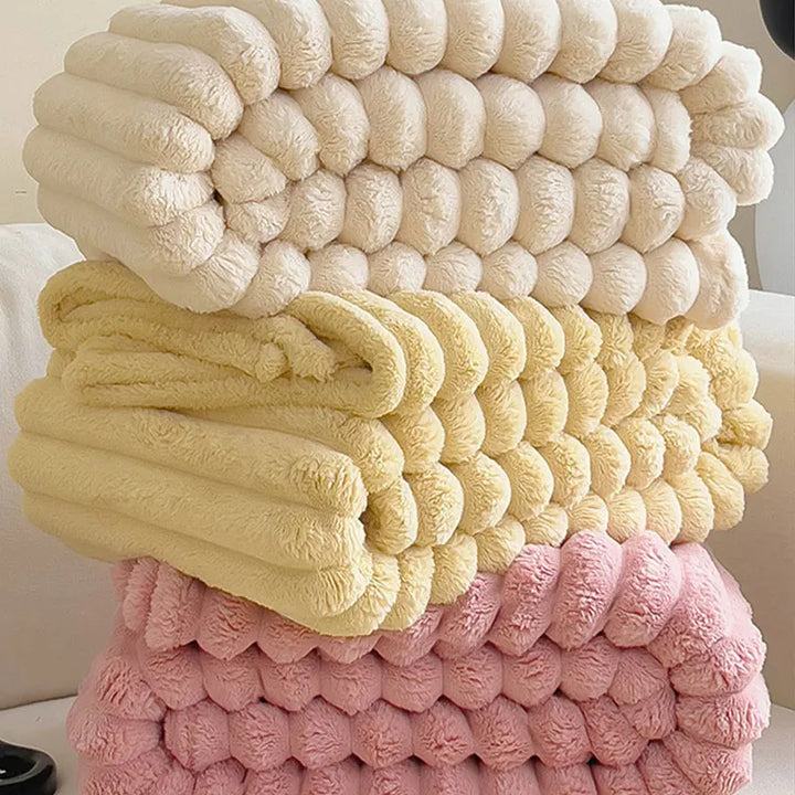 Luksusowa Kołdra - CozyWrap-Różowy-Trend Polska
