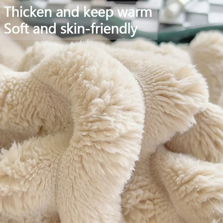 Luksusowa Kołdra - CozyWrap-Różowy-Trend Polska
