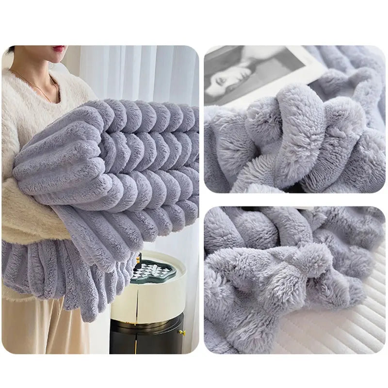 Luksusowa Kołdra - CozyWrap-Różowy-Trend Polska