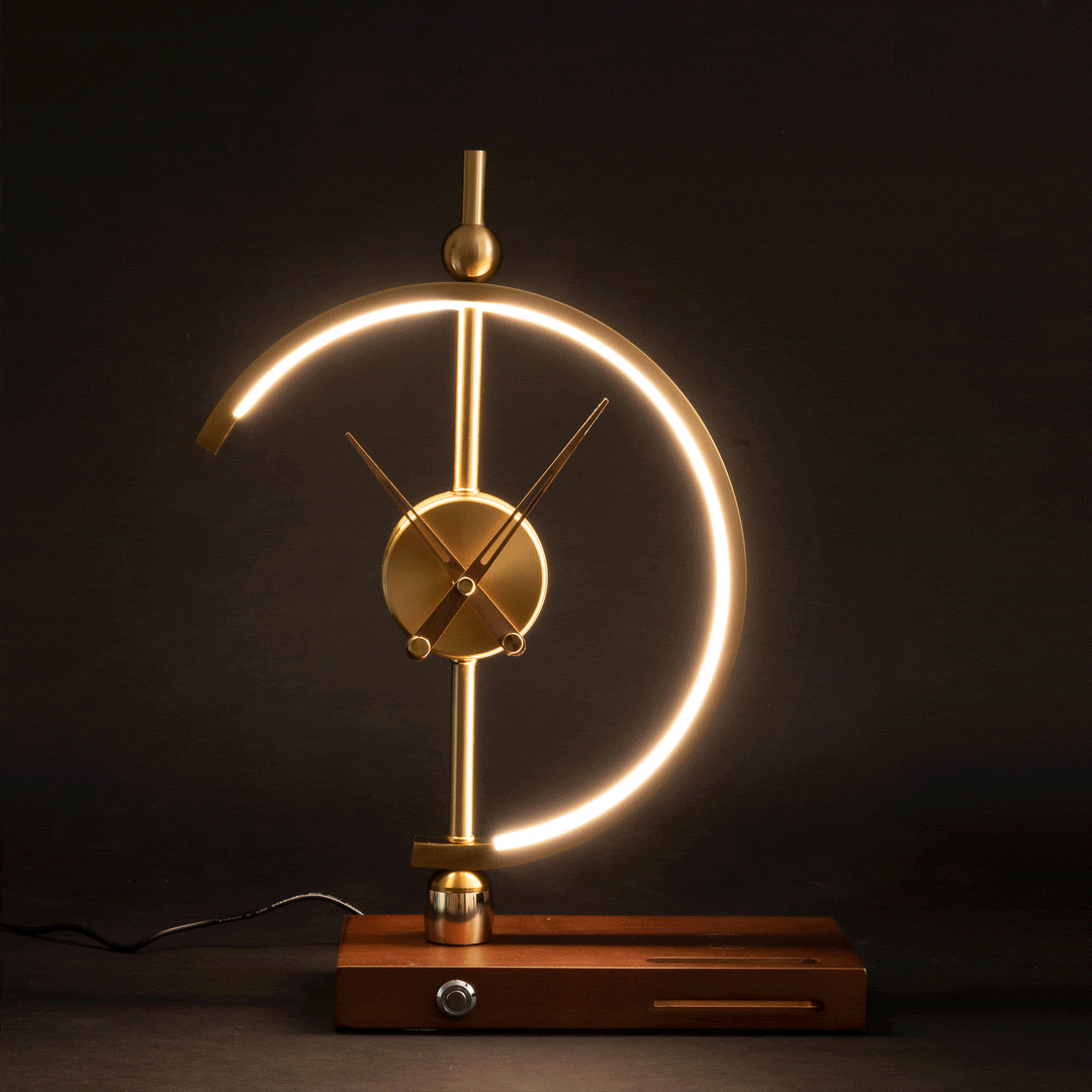 Luksusowa Lampa Budzik z Funkcją Ładowania - KyotoGlow-Trend Polska