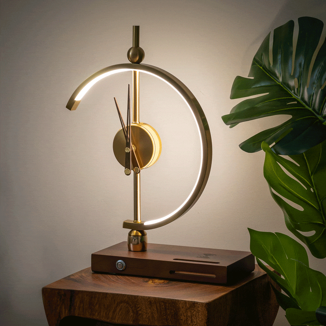 Luksusowa Lampa Budzik z Funkcją Ładowania - KyotoGlow-Trend Polska