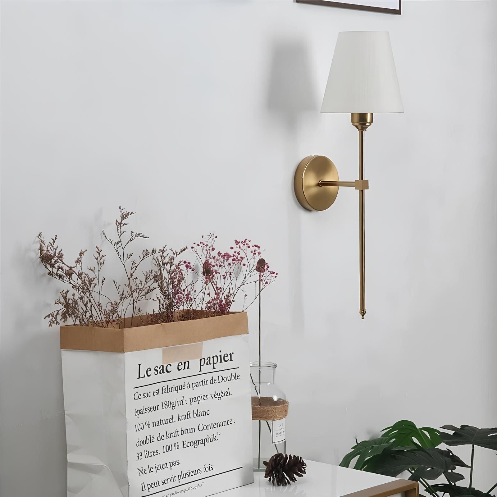 Luksusowa lampa ścienna bezprzewodowa - LumaElegance-2-Złoto-Okrągły-Trend Polska