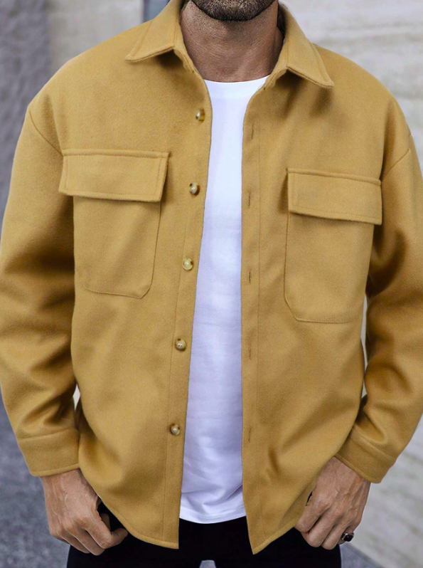 Luksusowa Męska Kurtka Letnia – Kair-Khaki-S-Trend Polska