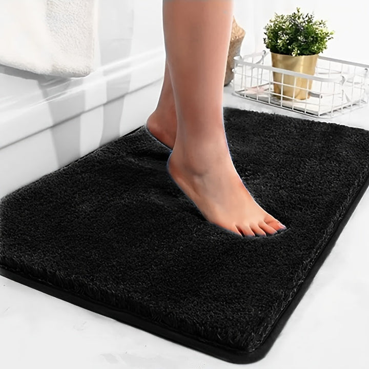 Luksusowa miękka mata łazienkowa - Serenity-Czarny-40x60cm-Trend Polska