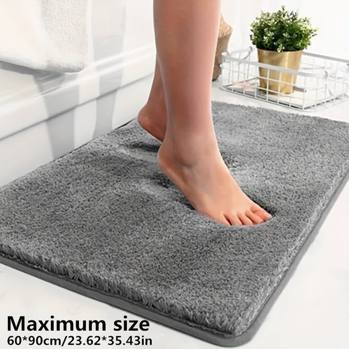 Luksusowa miękka mata łazienkowa - Serenity-Szary-40x60cm-Trend Polska