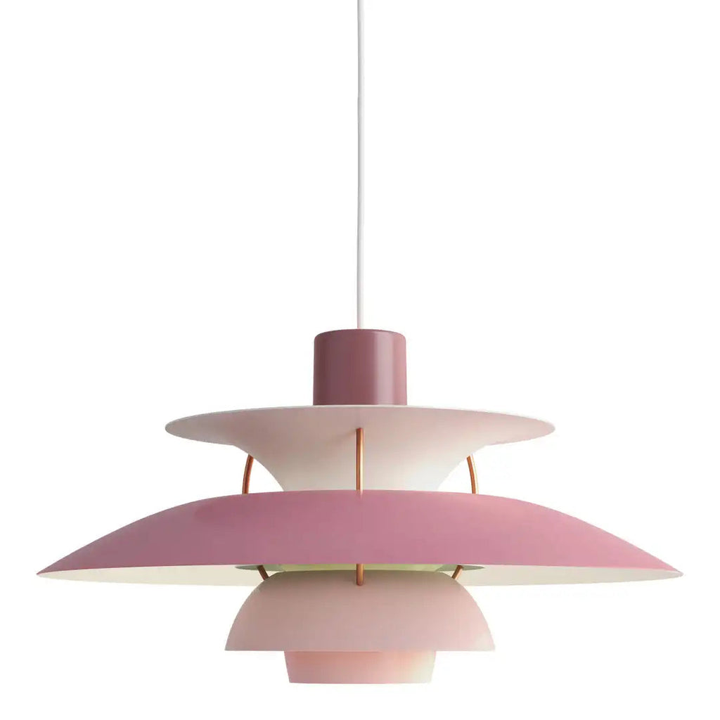 Luksusowa Okrągła Lampa Sufitowa - AeroLux-Fioletowy-30 cm-Trend Polska