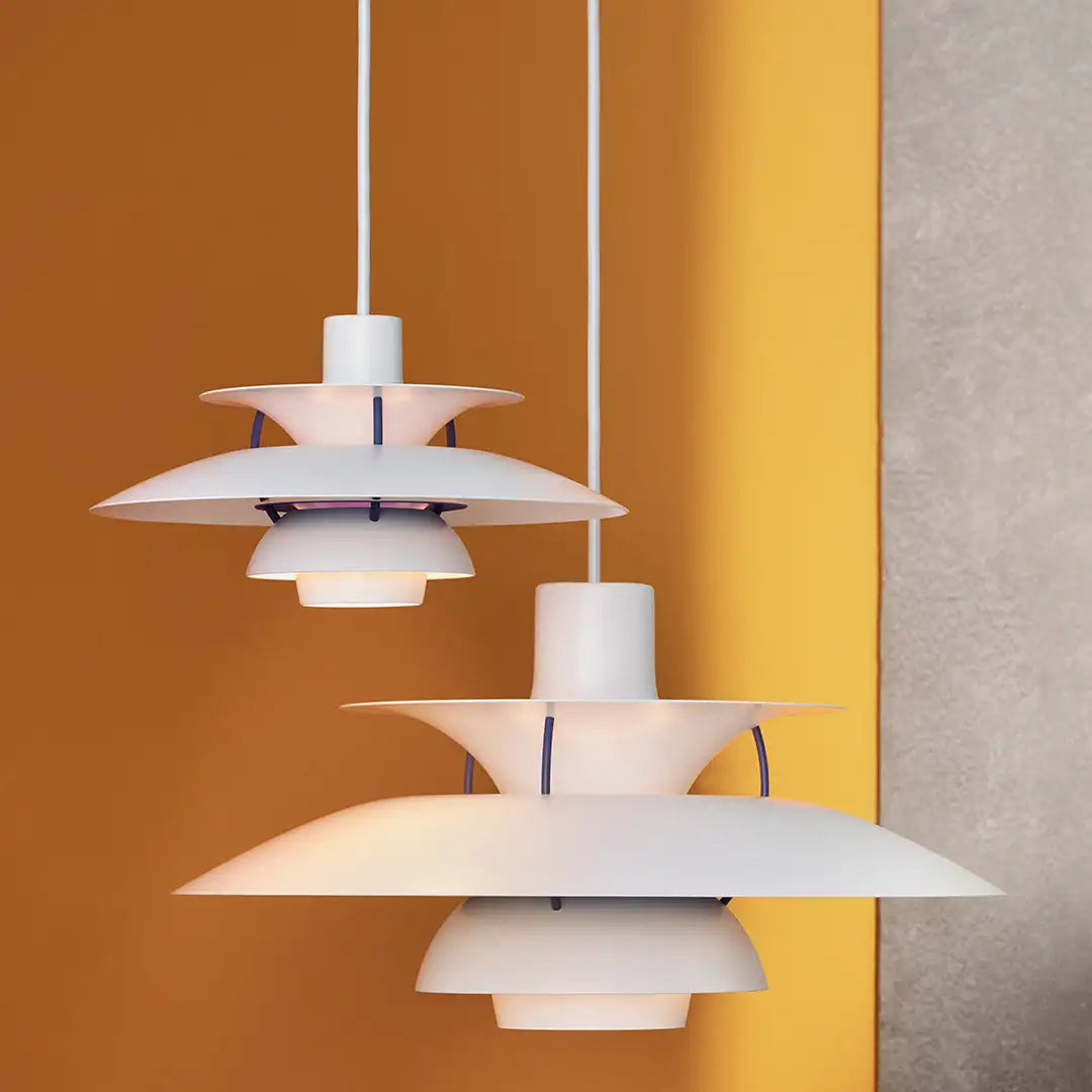 Luksusowa Okrągła Lampa Sufitowa - AeroLux-Biały-30 cm-Trend Polska
