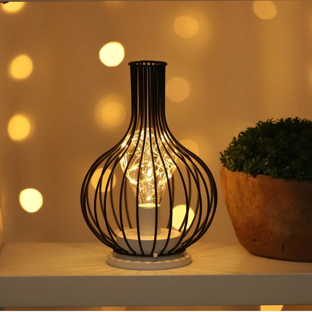 Luksusowa regulowana lampa stołowa - EleganceGlow-Karaf-Trend Polska