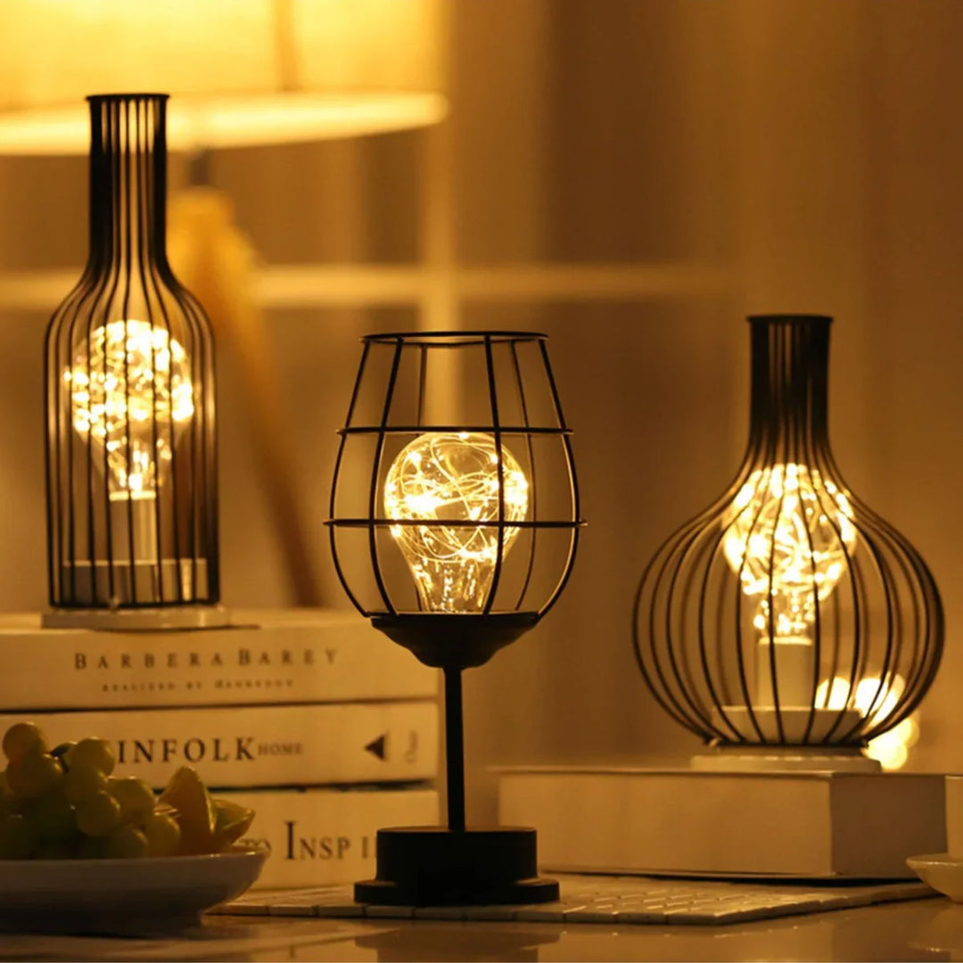 Luksusowa regulowana lampa stołowa - EleganceGlow-Zestaw 3-Trend Polska