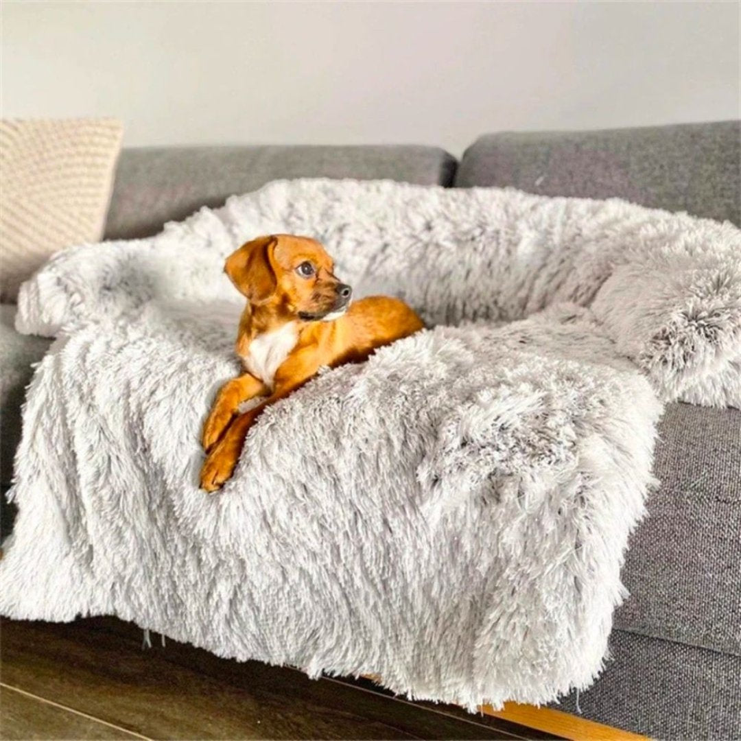 Luksusowa sofa dla psa - PawLounge-Szary-S (90x75x15 cm)-Nie można prać-Trend Polska