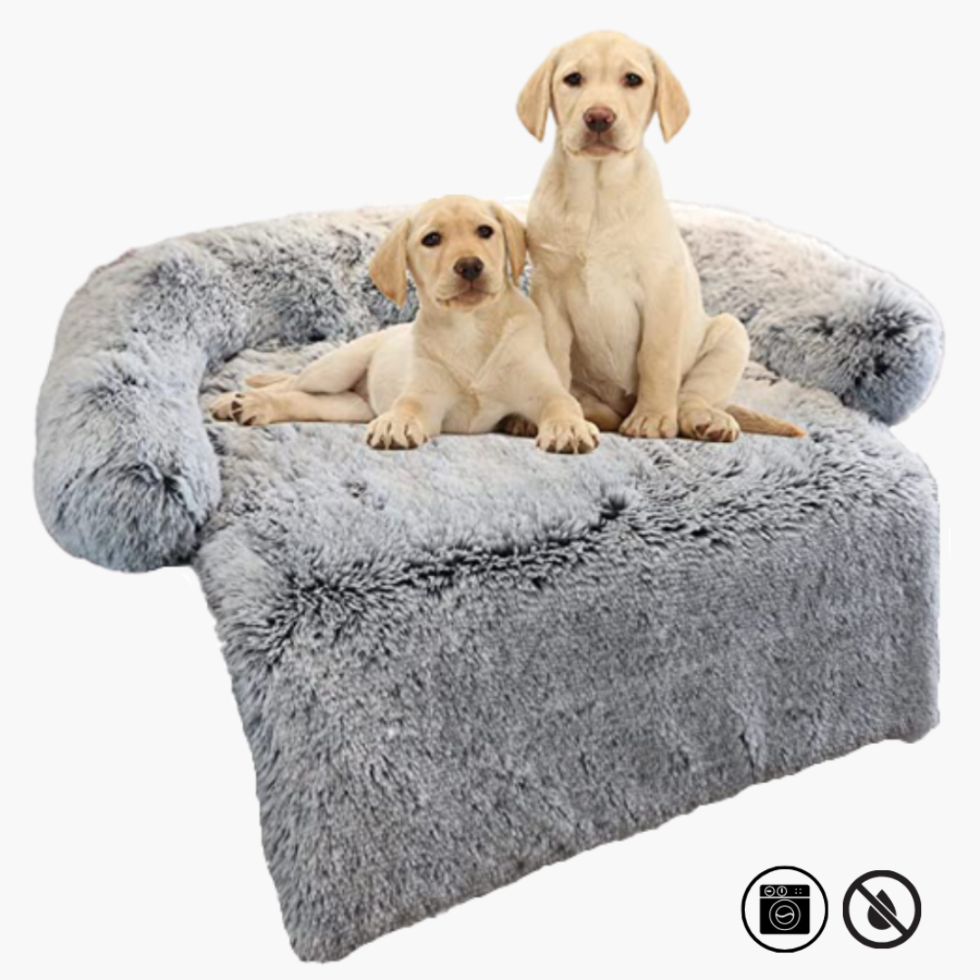 Luksusowa sofa dla psa - PawLounge-Szary-S (90x75x15 cm)-Nie można prać-Trend Polska