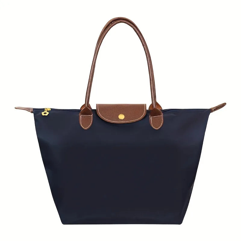 Luksusowa torebka damska Celeste – stylowa, wszechstronna i elegancka na co dzień, do biznesu i na wydarzenia-Granatowy-S (30 x 23 x 12 cm)-Trend Polska