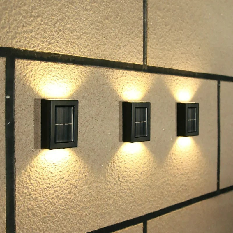 Luksusowe Bezprzewodowe Słoneczne Lampy LED na Ścianę - SolarGlow-1 Lampa-Trend Polska