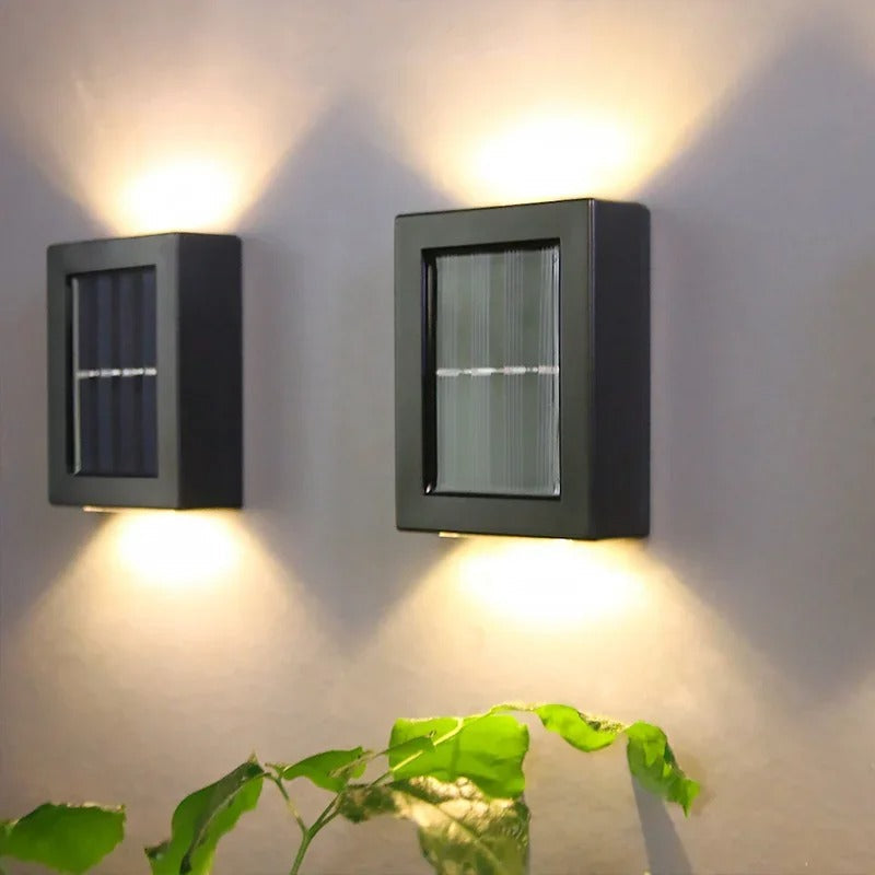 Luksusowe Bezprzewodowe Słoneczne Lampy LED na Ścianę - SolarGlow-1 Lampa-Trend Polska