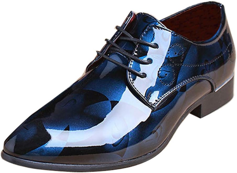 Luksusowe buty męskie - Michael-Niebieski Kwiat-38-Trend Polska