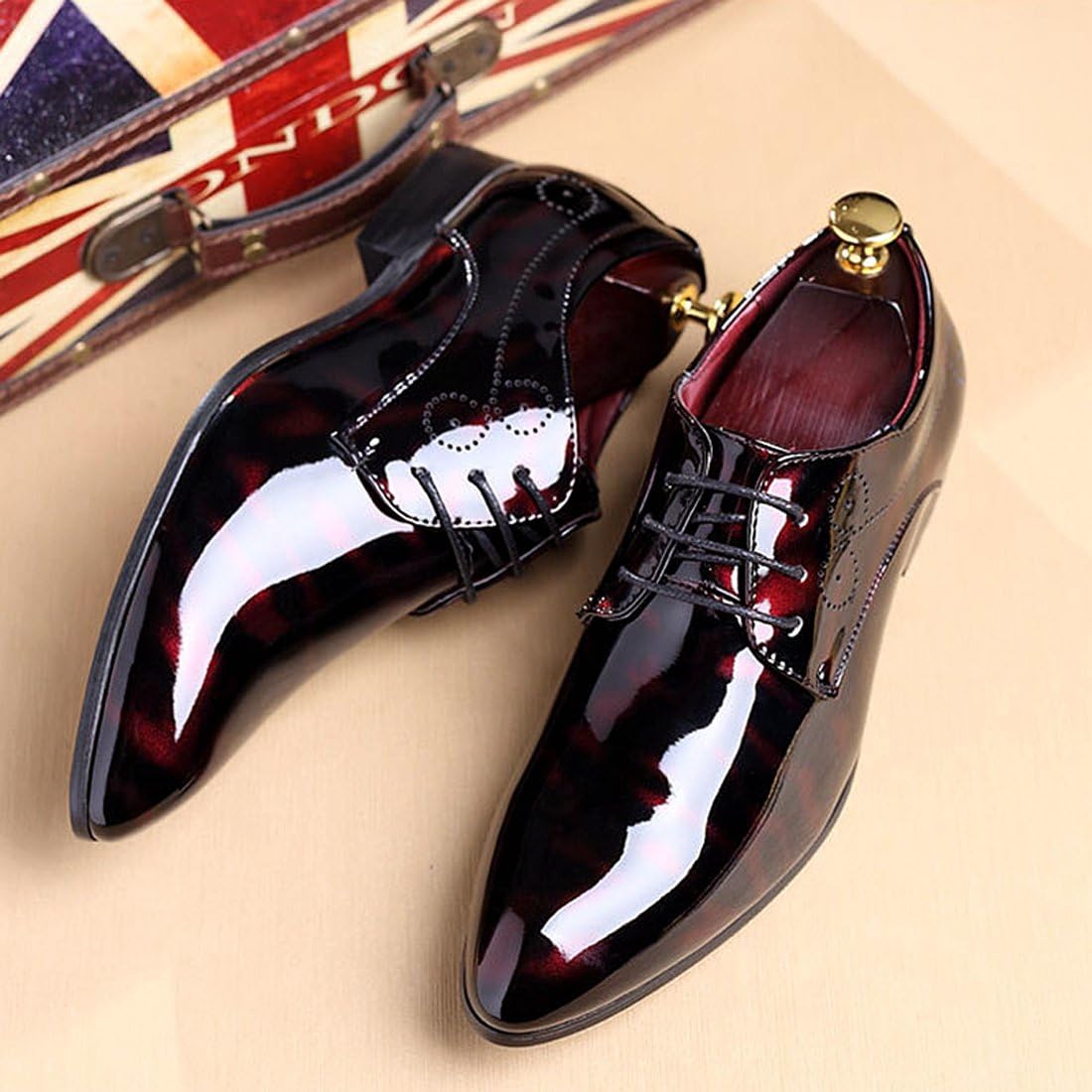 Luksusowe buty męskie - Michael-Niebieski-38-Trend Polska