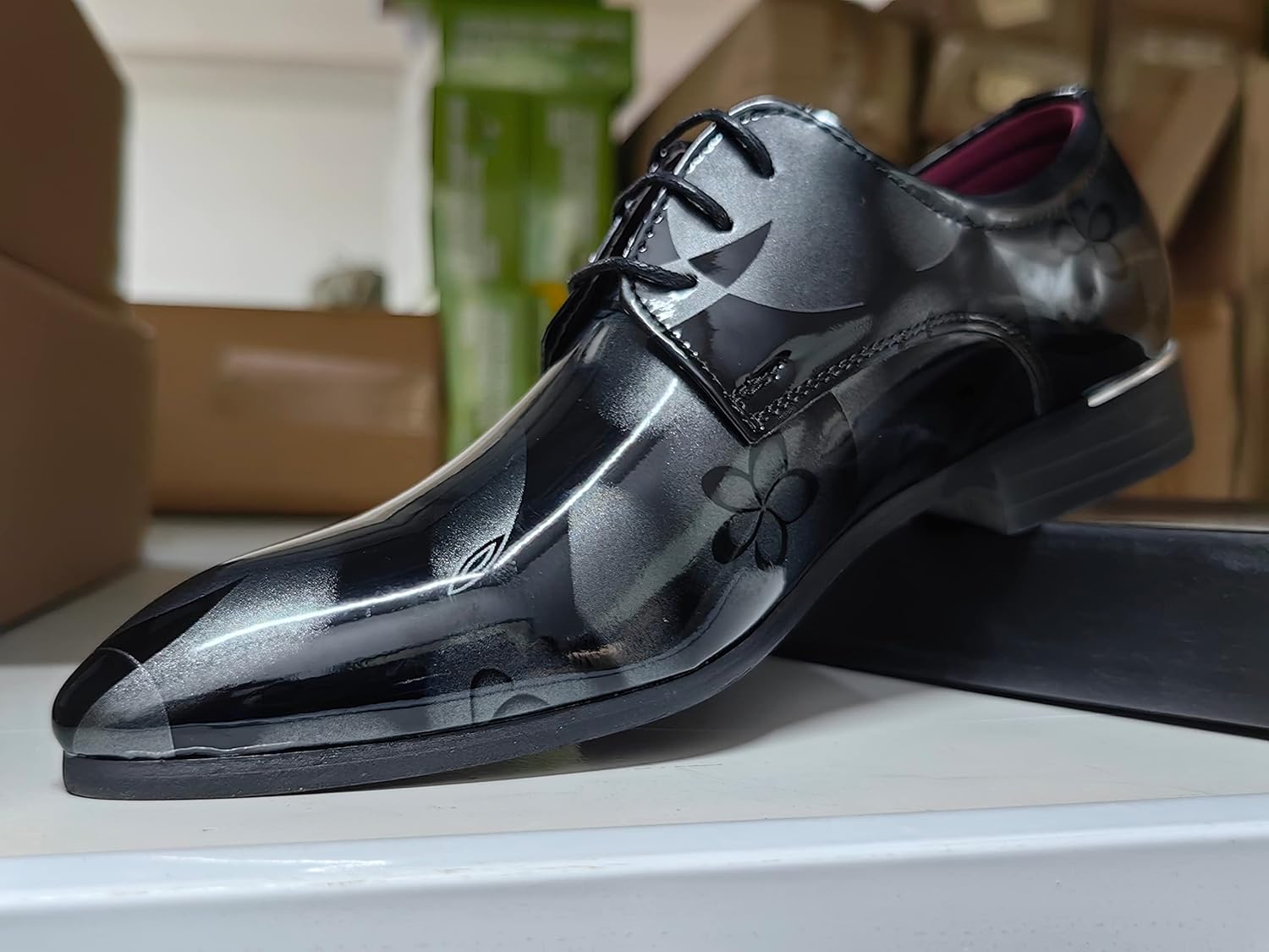 Luksusowe buty męskie - Michael-Niebieski-38-Trend Polska