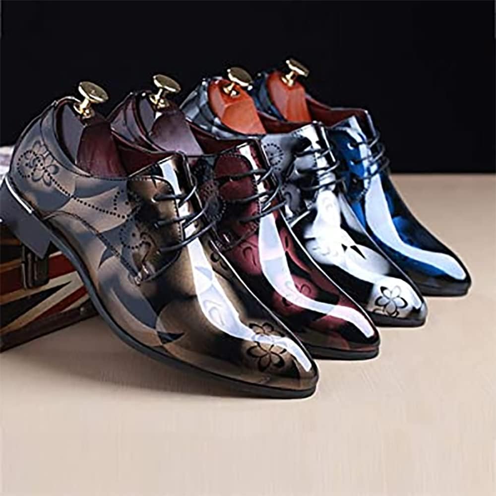 Luksusowe buty męskie - Michael-Niebieski-38-Trend Polska