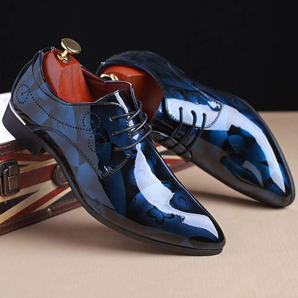 Luksusowe buty męskie - Michael-Niebieski-38-Trend Polska