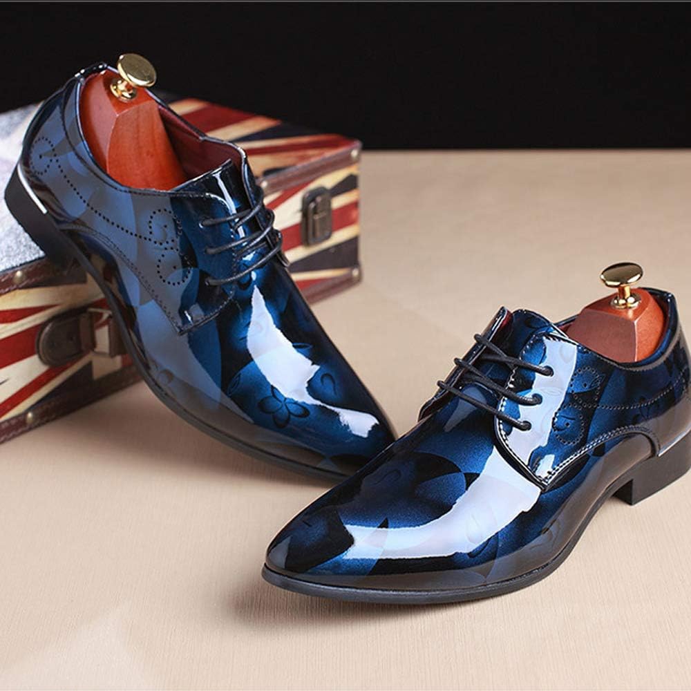 Luksusowe buty męskie - Michael-Niebieski-38-Trend Polska