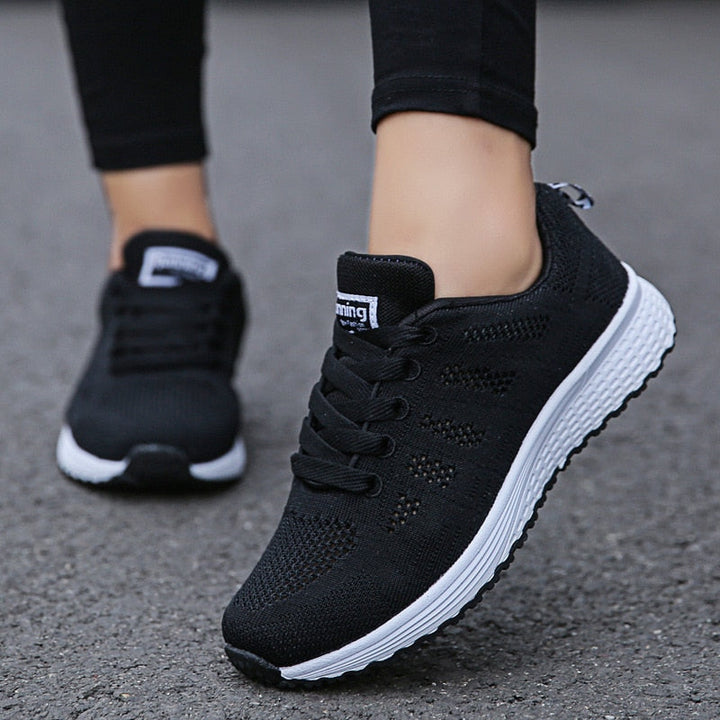 Luksusowe casualowe buty dla kobiet - Serena-Czarny-35-Trend Polska