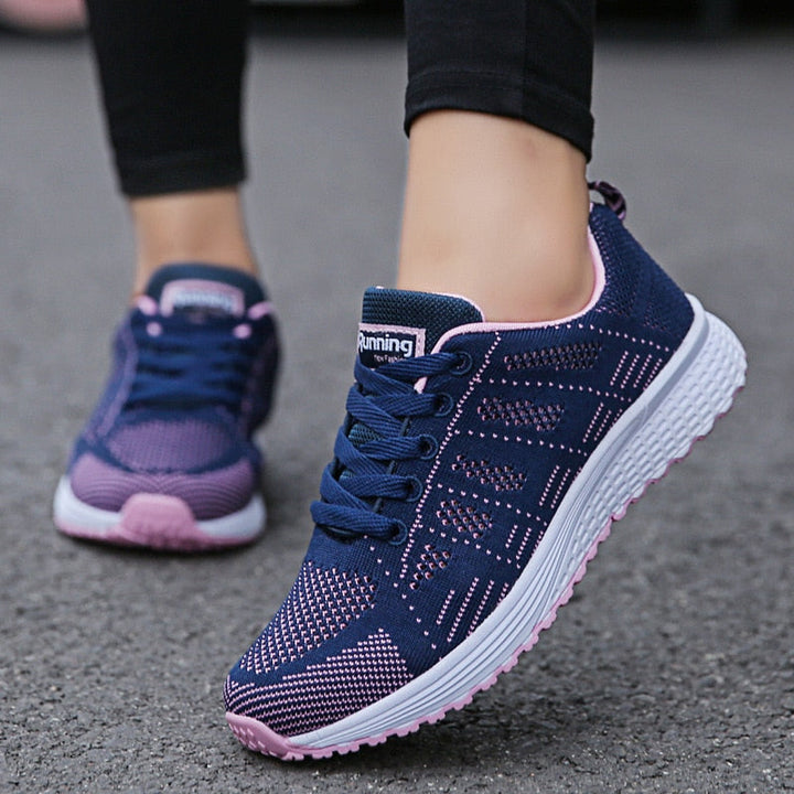 Luksusowe casualowe buty dla kobiet - Serena-Niebieski-35-Trend Polska