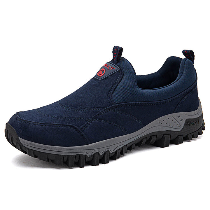 Luksusowe ergonomiczne męskie mokasyny - Elias Comfort Fit-Niebieski-37-Trend Polska