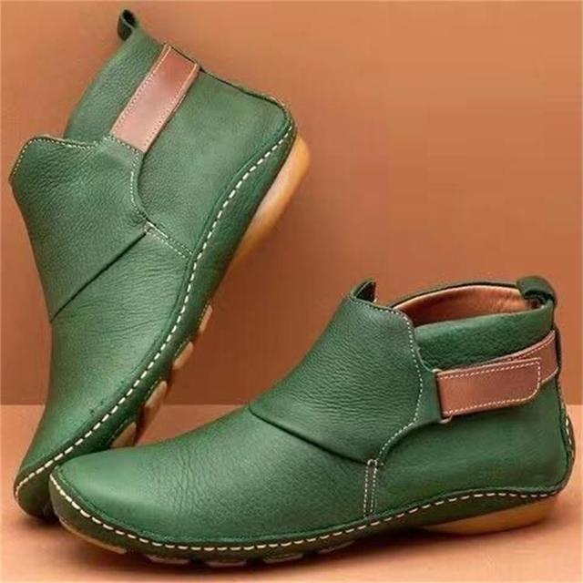 Luksusowe ortopedyczne buty damskie - Liana-Zielony-35-Trend Polska