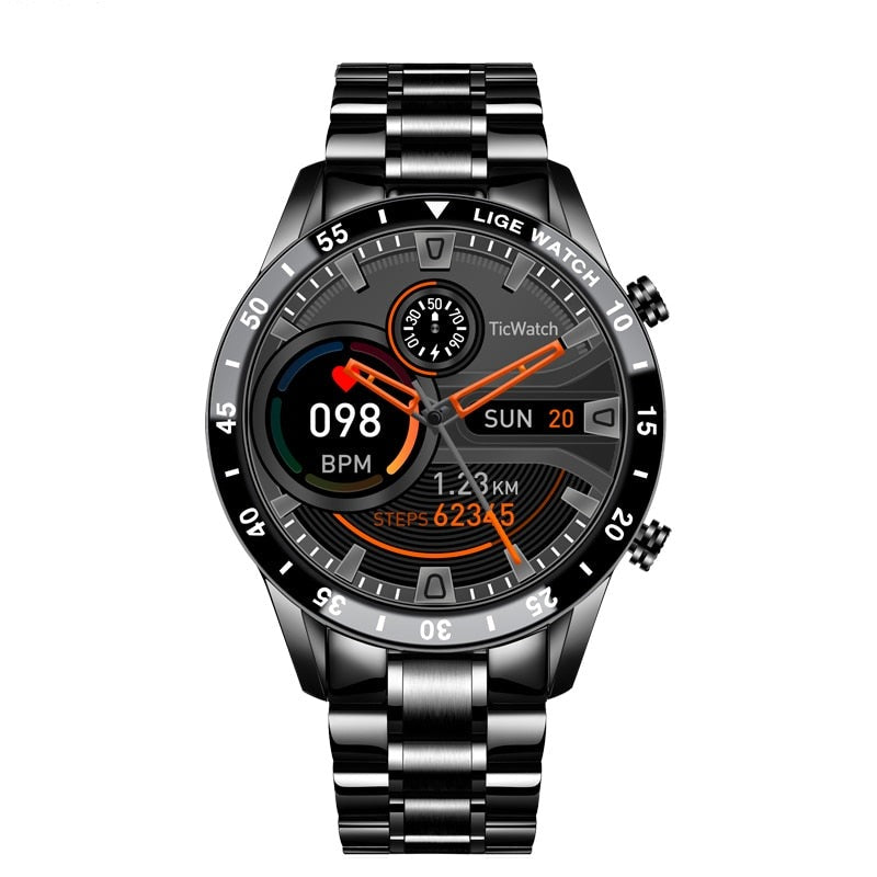 Luksusowy Męski Smartwatch – Axel-Czarny 40 mm-Trend Polska