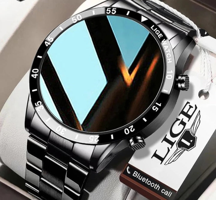 Luksusowy Męski Smartwatch – Axel-Czarny 40 mm-Trend Polska