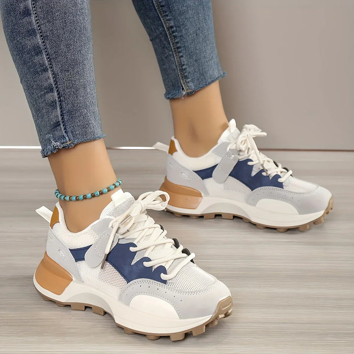 Luna Ademend Sport Trainers | Wygodny i Antypoślizgowy Projekt-36-Szary-Trend Polska