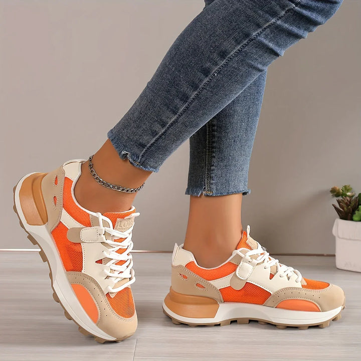 Luna Ademend Sport Trainers | Wygodny i Antypoślizgowy Projekt-36-Szary-Trend Polska