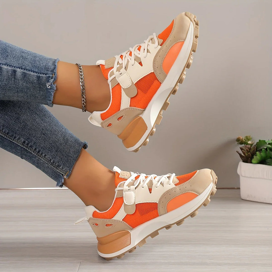 Luna Ademend Sport Trainers | Wygodny i Antypoślizgowy Projekt-36-Szary-Trend Polska