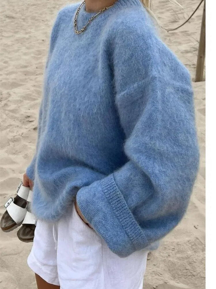 Luna Sweter-Niebieski-S-Trend Polska