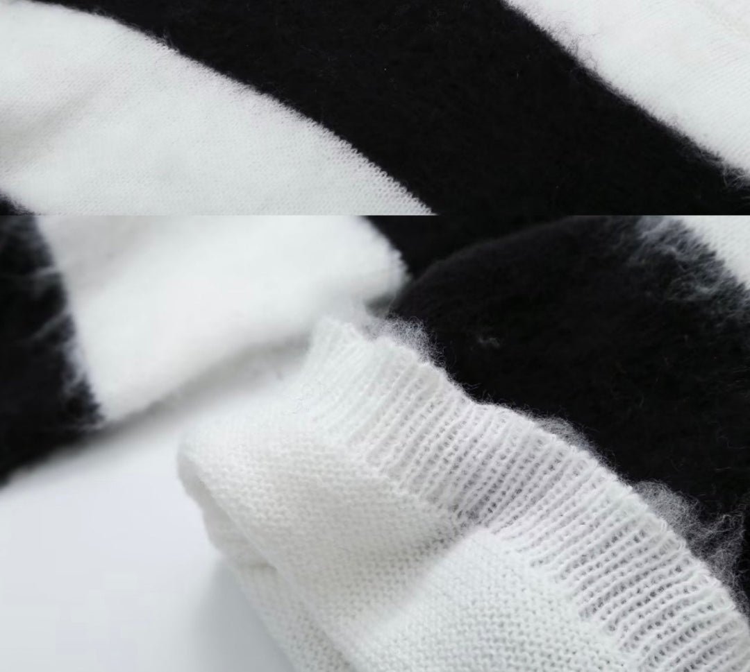 Luna Sweter-W paski-S-Trend Polska