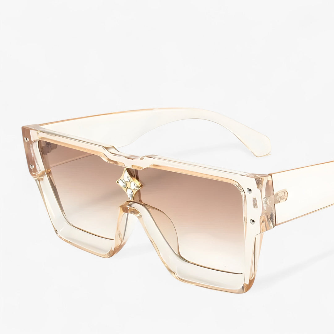 Lustrzane okulary przeciwsłoneczne punkowe – Revik-Rosa Braun-Trend Polska