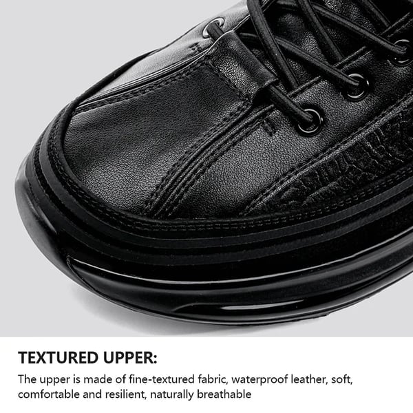 Luxe Air Cushion Męskie Sneakers - Mason-39-Brązowy-Trend Polska