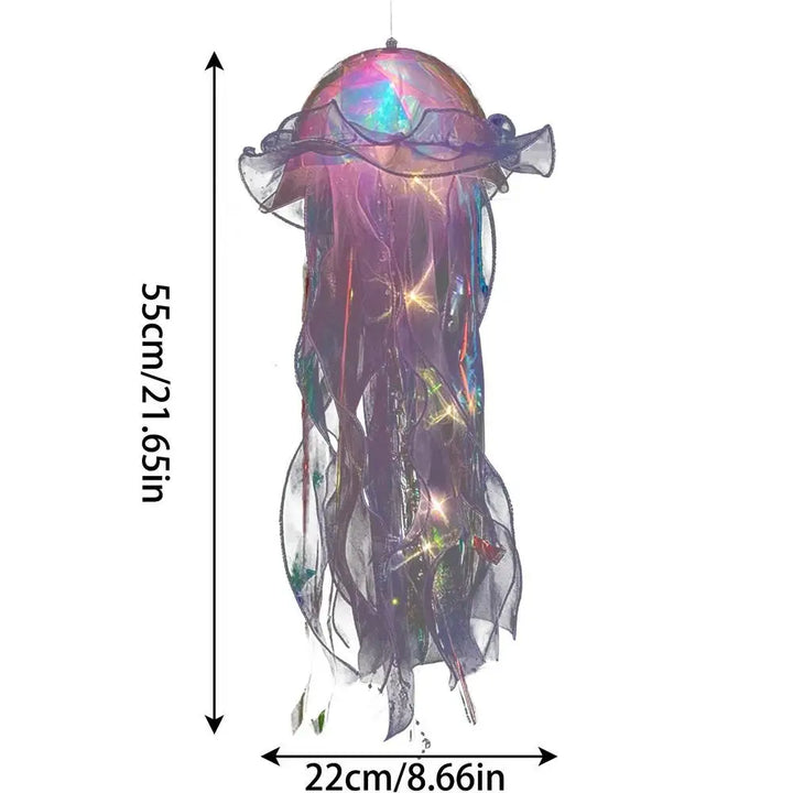 Magiczna lampa dziecięca ze zwierzęciem morskim - GlowFish-Fioletowy-Trend Polska