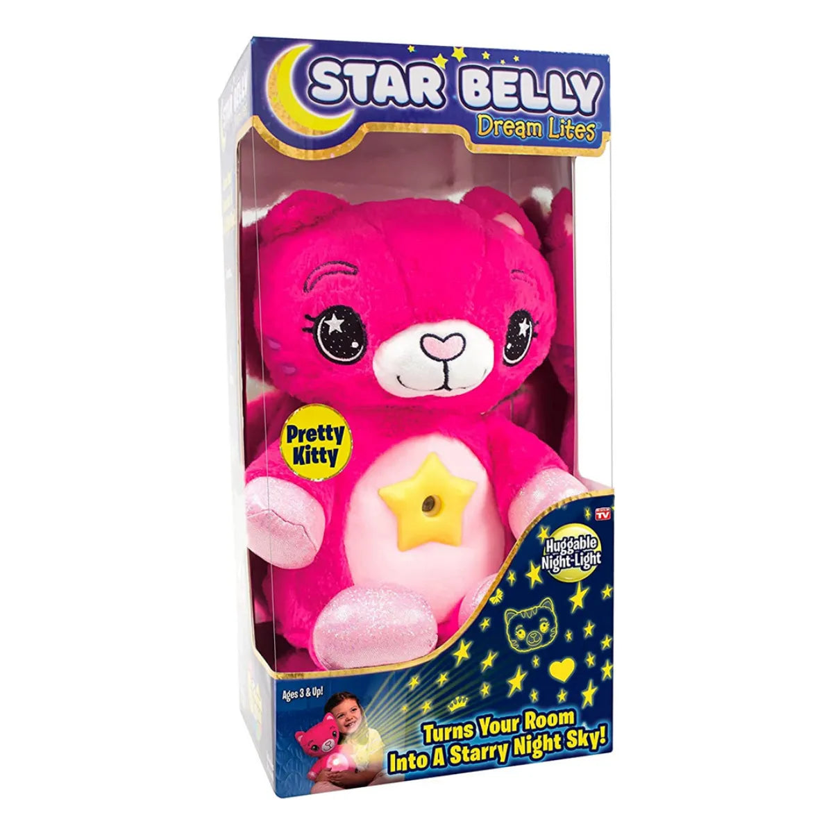 Magiczna Lampa Nocna - DreamLight-Różowa Kicia-Trend Polska