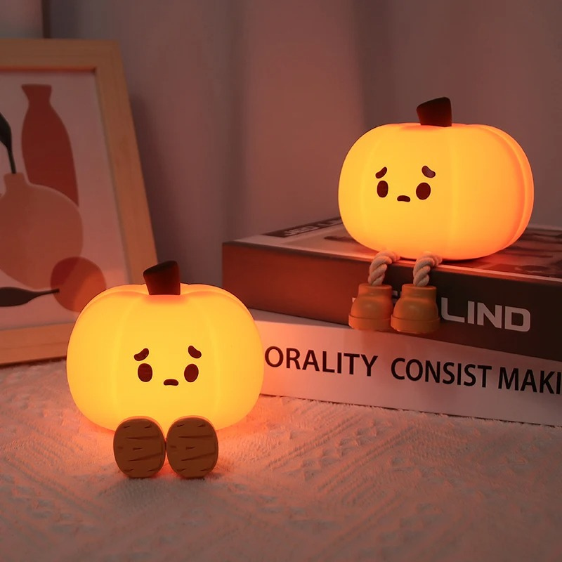 Magiczna Lampa Nocna Dyniowa - GlowBuddy-Trend Polska