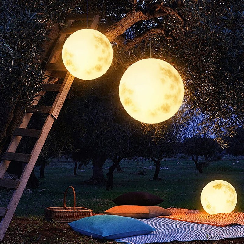 Magiczna Lampa Ogrodowa Księżycowa - LunaGlow-20 cm-Trend Polska
